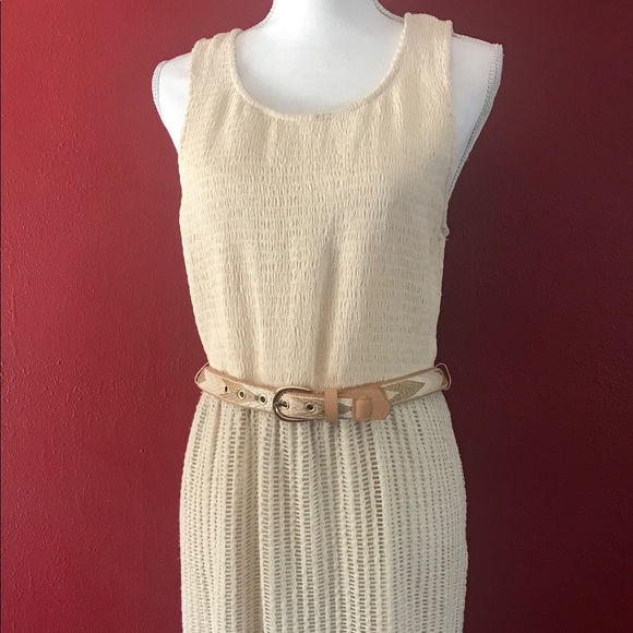 Maurices: Cream Maxi dress Sz XL - Picture 3 of 7